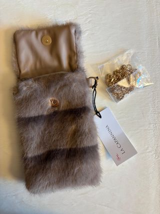 Borsetta La Capannina in finta pelliccia