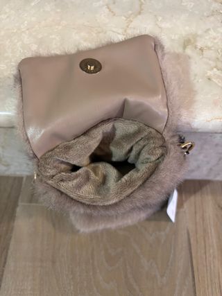 Borsetta La Capannina in finta pelliccia