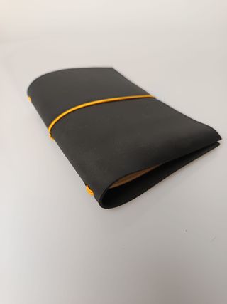 Caderno de Couro Artesanal A6 (Handmade) – Novo