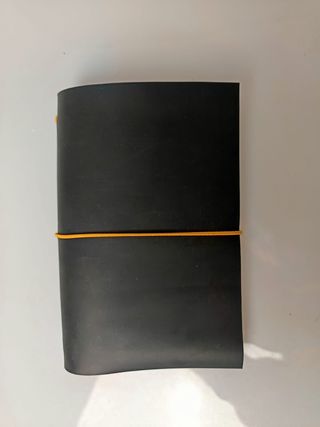 Caderno de Couro Artesanal A6 (Handmade) – Novo