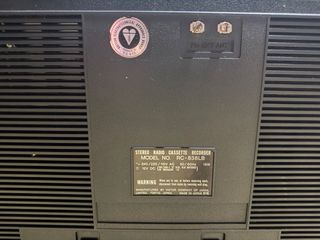 Rádio JVC Vintage Boombox