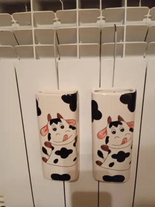 Humidificador Radiador Cerámica Vaca