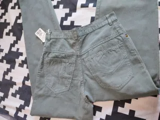Pantalón mujer verde oliva