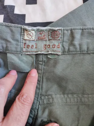 Pantalón mujer verde oliva