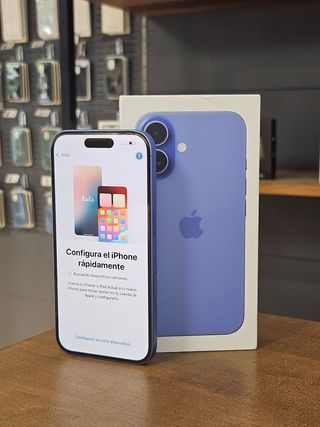 IPHONE 16 256GB AZUL BATERIA 91%