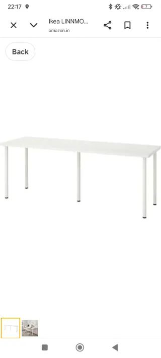 Escritorio Ikea Blanco