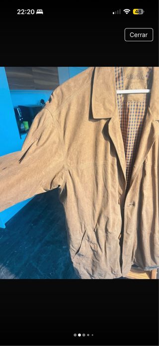 Chaqueta Amaretta Hombre Beige Talla XL