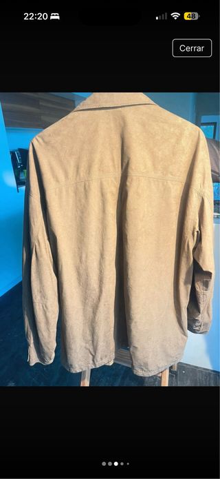 Chaqueta Amaretta Hombre Beige Talla XL