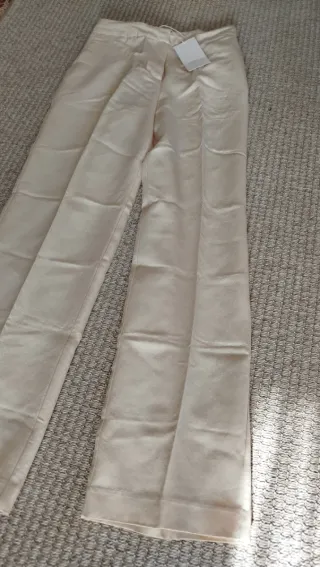Pantalones nuevos Zara beige