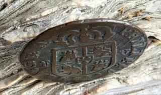 Moneda Felipe V 1710 Treseta