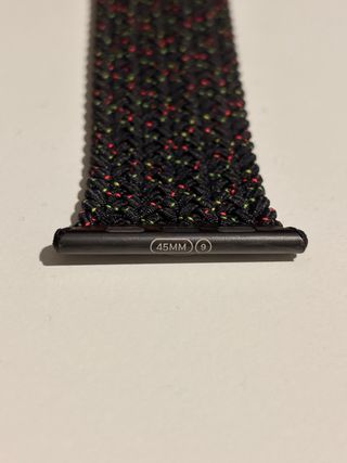 Correa Original Apple Watch 45mm Negra con Puntos