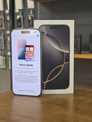 IPHONE 16 PRO 128GB TITANIO BATERIA 89%