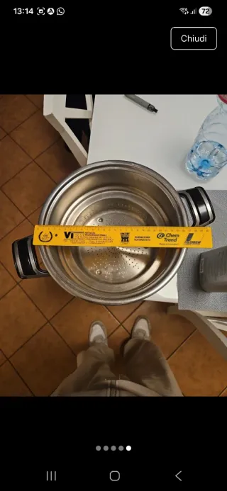 Set Pentola IMCO con Vaporiera