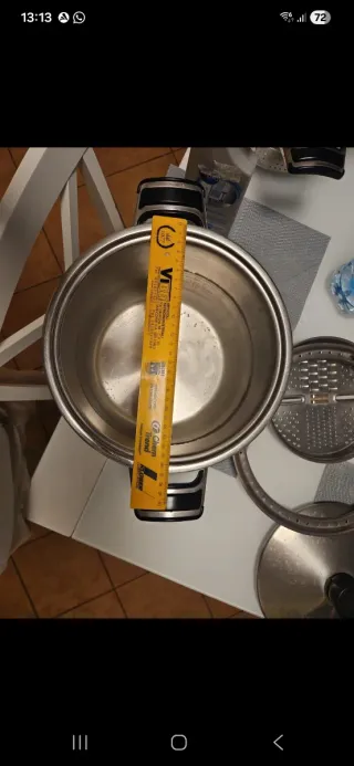 Set Pentola IMCO con Vaporiera