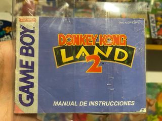 Manuale Donkey Kong Land 2 Game Boy PAL ESP