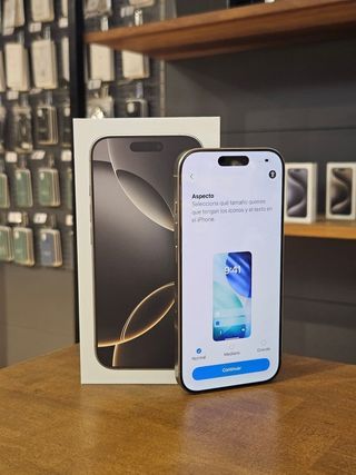 IPHONE 16 PRO 256GB TITANIO BATERIA 95%