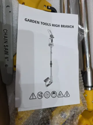 Sierra de poste inalámbrica 2 en 1