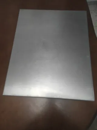 Bandeja profesional acero inoxidable 2mm