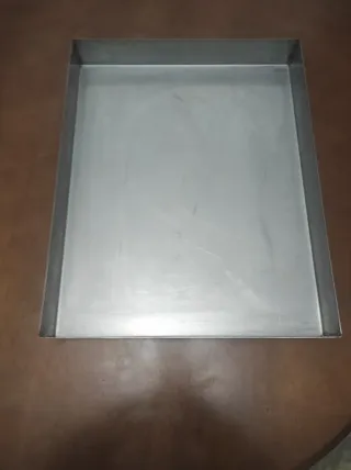 Bandeja profesional acero inoxidable 2mm
