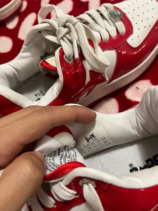 BapeSta Rojas Talla 38/39 Nuevas