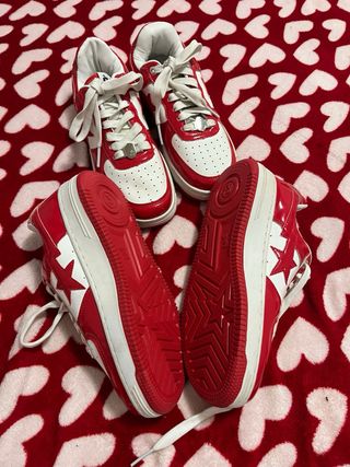 BapeSta Rojas Talla 38/39 Nuevas