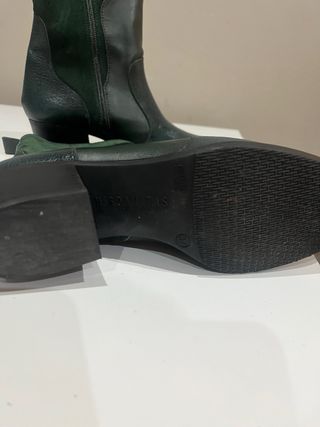 Botines Hispanitas Cowboy Verdes