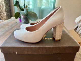 Zapatos de Novia Angel Alarcón Blancos