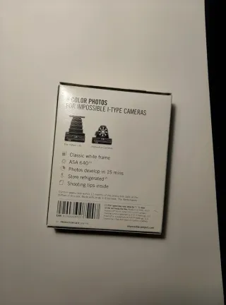 Impossible Color i-Type Film, Polaroid