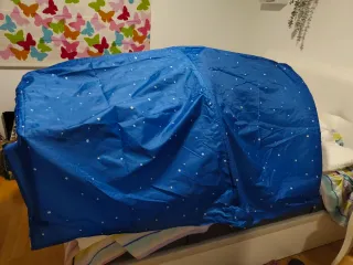 Dosel Cama Infantil Azul Estrellas Ikea