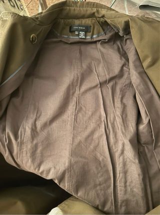 Trench Zara marrone vintage