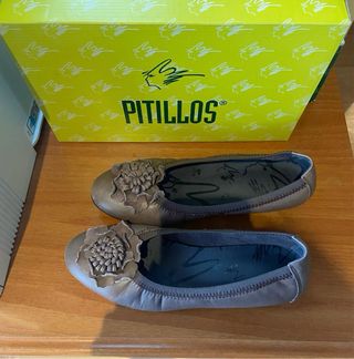 Zapatos Pitillos Piel Talla 37