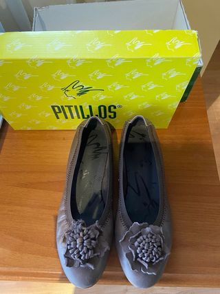 Zapatos Pitillos Piel Talla 37