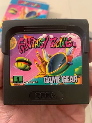 Fantasy Zone Sega Game Gear Caja Artesanal