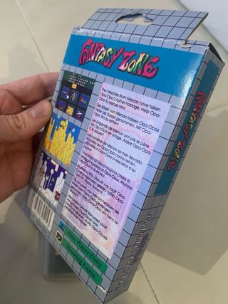 Fantasy Zone Sega Game Gear Caja Artesanal