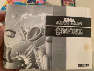 Fantasy Zone Sega Game Gear Caja Artesanal