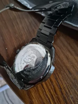 Reloj Diesel Cronógrafo Acero Gris