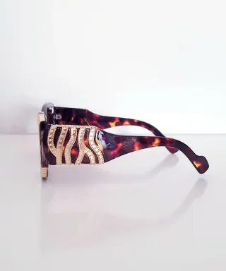 GAFAS PARA MUJER DETALLE DORADO