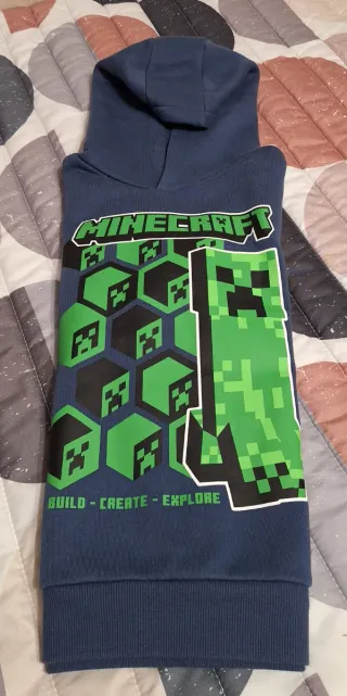Sudadera niño Minecraft Creeper