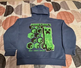 Sudadera niño Minecraft Creeper