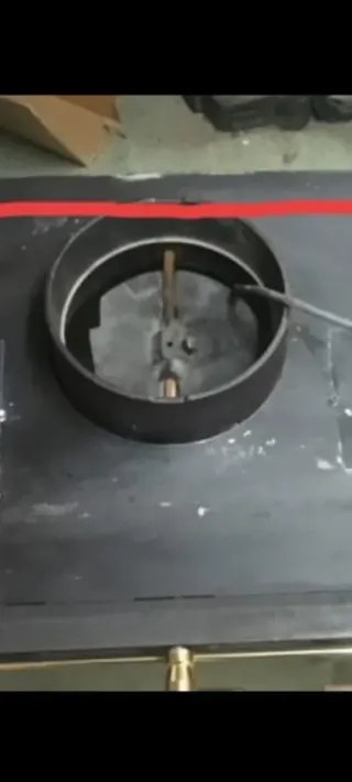 Puerta Tiro de chimenea para estufa de leña