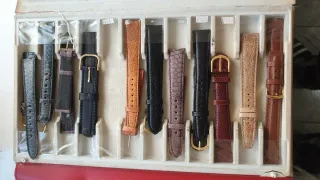 Correas piel legitima y armis de reloj