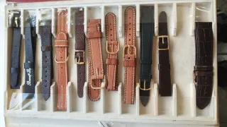 Correas piel legitima y armis de reloj