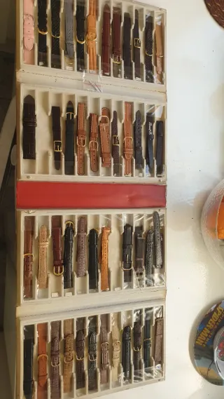 Correas piel legitima y armis de reloj