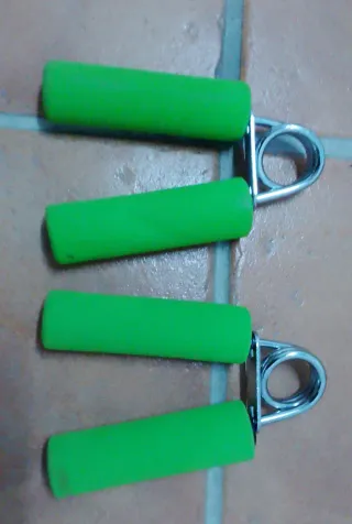 Lote fitness casa cuerdas + agarres