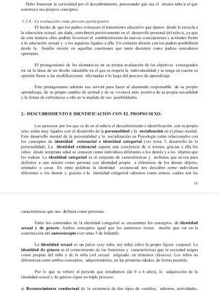 Temario EDUCACIÓN INFANTIL Oposiciones