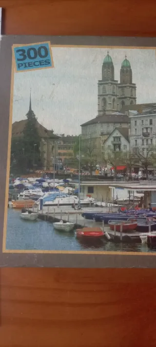 Puzzle Paisaje Puerto y Catedral