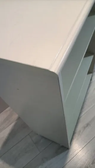 Estantería Armario Beige/Blanco