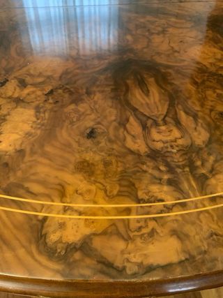 Mesa extensible roble pata inglesa