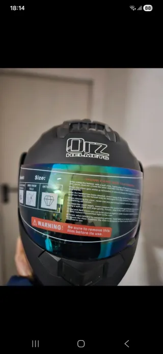 Casco Moto EX-CLEAR TRANS WIND SHIELD