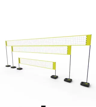 Set de Vóley Playa Kipsta Red y postes.